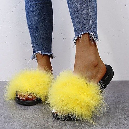 Women's Sandals Flat Heel Open Toe Sweet Boho Daily Beach Wool Camouflage Summer Black Yellow Red / Booties / Ankle Boots
Women's Sandals Flat Heel Open Toe Sweet Boho Daily Beach Wool Camouflage Summer Black Yellow Red / Booties / Ankle Boots