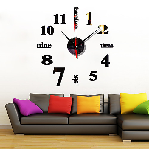 Acrylic English Digital Combination Mirror Quiet Wall Clock Fashionable Living Room Sofa Wall Sticker Clock ZB025
Acrylic English Digital Combination Mirror Quiet Wall Clock Fashionable Living Room Sofa Wall Sticker Clock ZB025