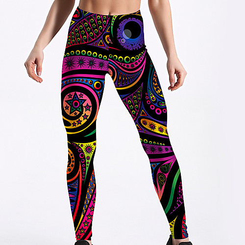 Women's Sporty Comfort Sports Gym Yoga Leggings Pants Patterned Star Ankle-Length Print Rainbow
Women's Sporty Comfort Sports Gym Yoga Leggings Pants Patterned Star Ankle-Length Print Rainbow