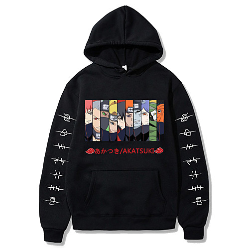 Inspired by Naruto Akatsuki Cosplay Costume Hoodie Polyester / Cotton Blend Graphic Printing Hoodie For Men's / Women's
Inspired by Naruto Akatsuki Cosplay Costume Hoodie Polyester / Cotton Blend Graphic Printing Hoodie For Men's / Women's