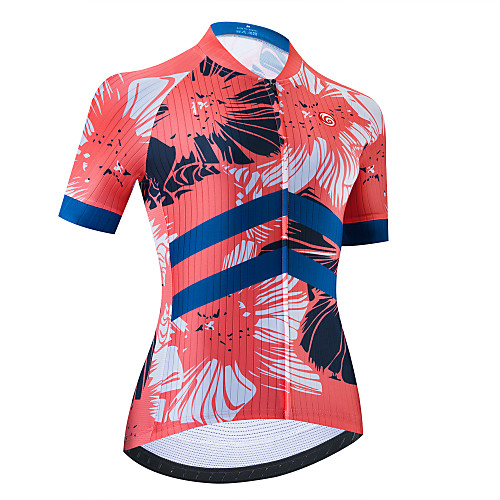 21Grams Women's Short Sleeve Cycling Jersey Red Bike Jersey Top Mountain Bike MTB Road Bike Cycling Breathable Quick Dry Sports Clothing Apparel / Stretchy / Athletic
21Grams Women's Short Sleeve Cycling Jersey Red Bike Jersey Top Mountain Bike MTB Road Bike Cycling Breathable Quick Dry Sports Clothing Apparel / Stretchy / Athletic