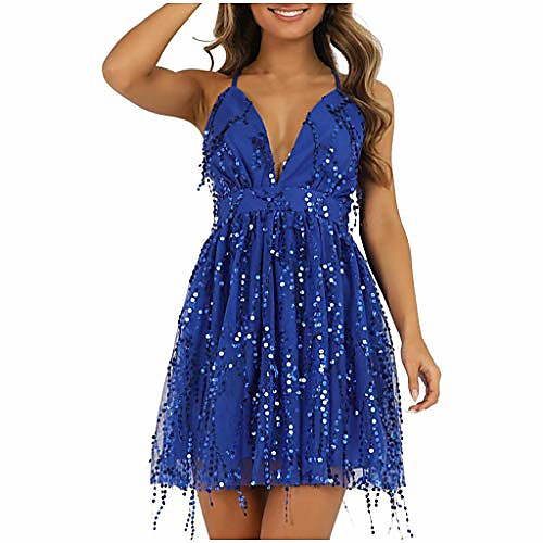 summer v-neck spaghetti straps sequins embellished backless party club beach mini dresses blue
summer v-neck spaghetti straps sequins embellished backless party club beach mini dresses blue