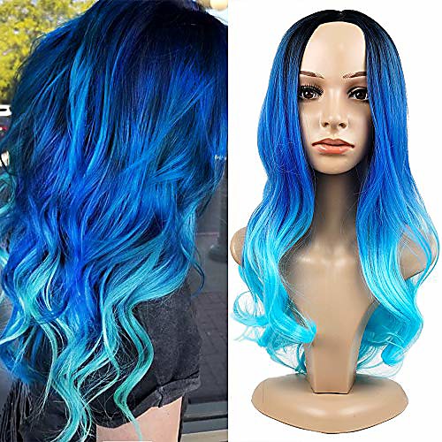 long fluffy curly wavy hair wigs for women colorfor long big weave hair wig suitable for daily party cosplay (blue)
long fluffy curly wavy hair wigs for women colorfor long big weave hair wig suitable for daily party cosplay (blue)
