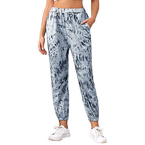 women pants color block casual tie waist yoga jogger pants (x-large, grey blue)
women pants color block casual tie waist yoga jogger pants (x-large, grey blue)