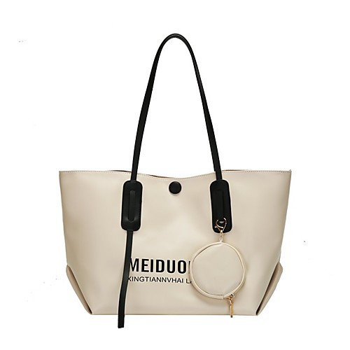 Women's Bags PU Leather Leather Tote Top Handle Bag Zipper Daily Outdoor Handbags Baguette Bag Black Yellow Khaki
Women's Bags PU Leather Leather Tote Top Handle Bag Zipper Daily Outdoor Handbags Baguette Bag Black Yellow Khaki