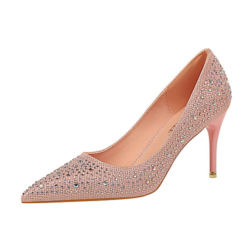 Women's Heels Stiletto Heel Pointed Toe Casual Daily Walking Shoes PU White Black Pink / 2-3
Women's Heels Stiletto Heel Pointed Toe Casual Daily Walking Shoes PU White Black Pink / 2-3