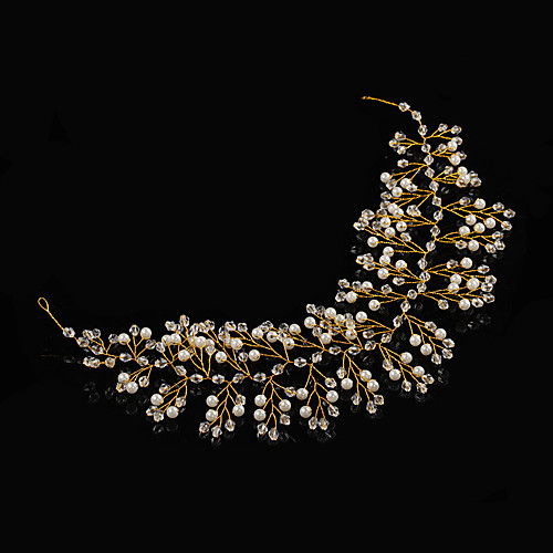 Crystal / Imitation Pearl / Alloy Headpiece with Crystal / Imitation Pearl 1 Piece Wedding Headpiece
Crystal / Imitation Pearl / Alloy Headpiece with Crystal / Imitation Pearl 1 Piece Wedding Headpiece