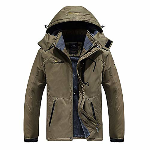 fashion mens winter jackets waterproof hoodie waterproof detachable breathable sport outdoor coat(khaki,3xl)
fashion mens winter jackets waterproof hoodie waterproof detachable breathable sport outdoor coat(khaki,3xl)
