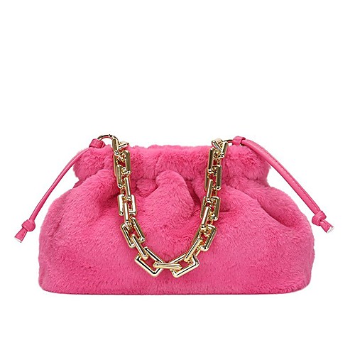 Women's Bags Faux Fur Top Handle Bag Zipper Chain Daily Outdoor Handbags Baguette Bag Chain Bag White Black Blue Purple
Women's Bags Faux Fur Top Handle Bag Zipper Chain Daily Outdoor Handbags Baguette Bag Chain Bag White Black Blue Purple
