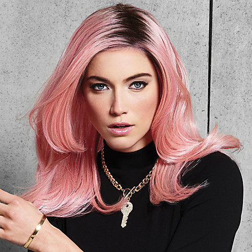 Synthetic Wig kinky Straight Asymmetrical Wig Pink Long Pink Synthetic Hair Women's Fashionable Design Exquisite Fluffy Pink
Synthetic Wig kinky Straight Asymmetrical Wig Pink Long Pink Synthetic Hair Women's Fashionable Design Exquisite Fluffy Pink