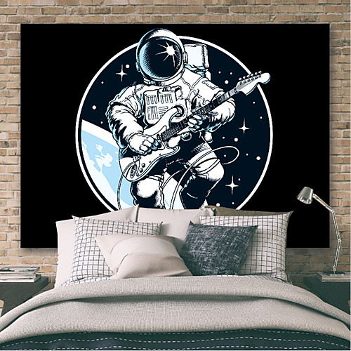 Wall Tapestry Art Deco Blanket Curtain Picnic Table Cloth Hanging Home Bedroom Living Room Dormitory Decoration Polyester Fiber Astronaut Music
Wall Tapestry Art Deco Blanket Curtain Picnic Table Cloth Hanging Home Bedroom Living Room Dormitory Decoration Polyester Fiber Astronaut Music