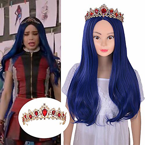 kids child size long wave high temperature fiber halloween cosplay costumes anime party wig (note:without crown)
kids child size long wave high temperature fiber halloween cosplay costumes anime party wig (note:without crown)