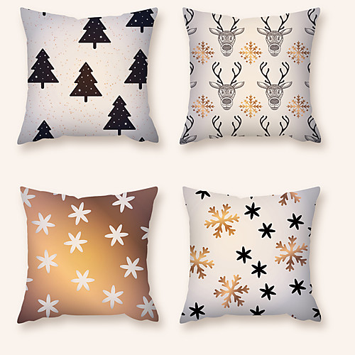 Cushion Cover 4PC Short Plush Soft Decorative Square Throw Pillow Cover Cushion Case Pillowcase for Sofa Bedroom 45 x 45 cm (18 x 18 Inch) Superior Quality Machine Washable
Cushion Cover 4PC Short Plush Soft Decorative Square Throw Pillow Cover Cushion Case Pillowcase for Sofa Bedroom 45 x 45 cm (18 x 18 Inch) Superior Quality Machine Washable