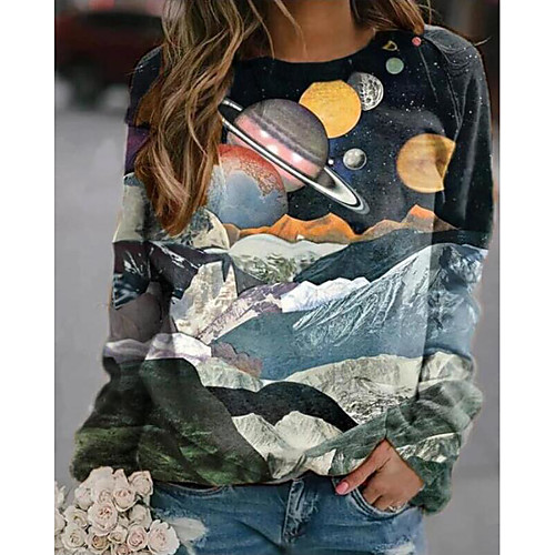 Women's Pullover Sweatshirt Graphic Daily Basic Casual Hoodies Sweatshirts Black
Women's Pullover Sweatshirt Graphic Daily Basic Casual Hoodies Sweatshirts Black