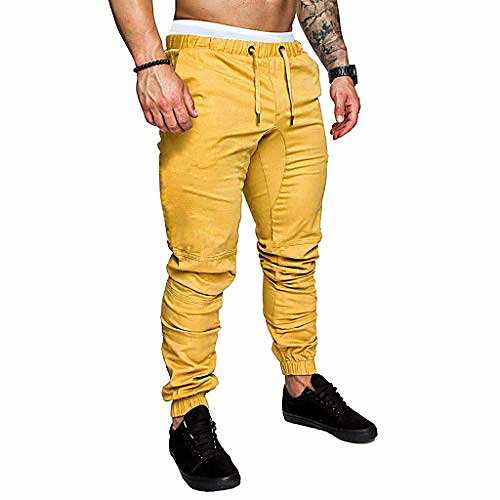fashion mens casual jogger pocket pleated trouser cargo sweatpant long pants yellow
fashion mens casual jogger pocket pleated trouser cargo sweatpant long pants yellow