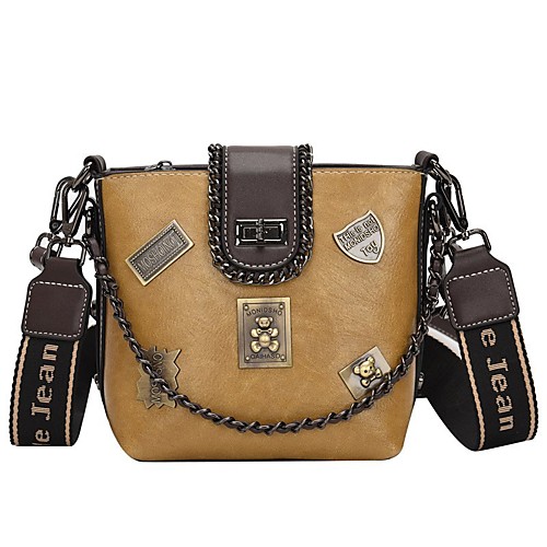 Women's Bags PU Leather Leather Top Handle Bag Buttons Daily Outdoor Handbags Baguette Bag Black Blue Red Yellow
Women's Bags PU Leather Leather Top Handle Bag Buttons Daily Outdoor Handbags Baguette Bag Black Blue Red Yellow