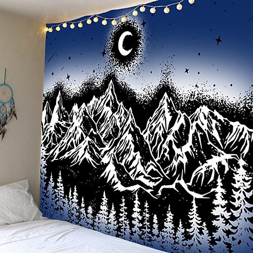 Wall Tapestry Art Decor Blanket Curtain Picnic Tablecloth Hanging Home Bedroom Living Room Dorm Decoration Abstract Mountain Crescent Moon
Wall Tapestry Art Decor Blanket Curtain Picnic Tablecloth Hanging Home Bedroom Living Room Dorm Decoration Abstract Mountain Crescent Moon
