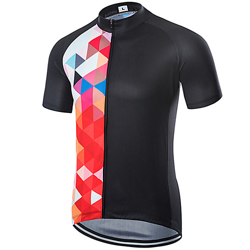 21Grams Men's Short Sleeve Cycling Jersey Black / Red Bike Jersey Top Mountain Bike MTB Road Bike Cycling UV Resistant Breathable Quick Dry Sports Clothing Apparel / Stretchy
21Grams Men's Short Sleeve Cycling Jersey Black / Red Bike Jersey Top Mountain Bike MTB Road Bike Cycling UV Resistant Breathable Quick Dry Sports Clothing Apparel / Stretchy