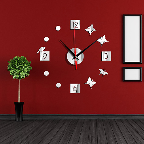 Wall Clock Pattern DIY 3D Decorative Wall Sticker Home Decor Clock Living Room Home Decoration Mirror Art Design ZB022 40cm40cm
Wall Clock Pattern DIY 3D Decorative Wall Sticker Home Decor Clock Living Room Home Decoration Mirror Art Design ZB022 40cm40cm