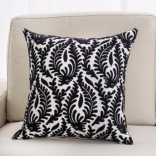 Fashion Simple Original Creation Design Single Side 3D Black Towel Embroidered Cotton Canvas Pillow Case Cover Living Room Bedroom Sofa Cushion Cover
Fashion Simple Original Creation Design Single Side 3D Black Towel Embroidered Cotton Canvas Pillow Case Cover Living Room Bedroom Sofa Cushion Cover