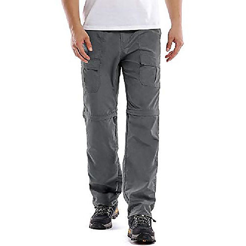 mens hiking pants quick dry convertible fishing cargo upf lightweight outdoor work anytime nylon pants 6062,gray,34
mens hiking pants quick dry convertible fishing cargo upf lightweight outdoor work anytime nylon pants 6062,gray,34