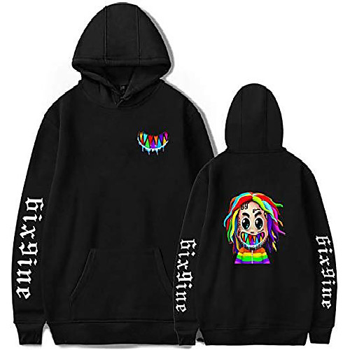 girls 6ix9ine hoodies shark for women tekashi 69 gooba hooded sweatshirt pullover top with pocket, black 15580/xxs
girls 6ix9ine hoodies shark for women tekashi 69 gooba hooded sweatshirt pullover top with pocket, black 15580/xxs