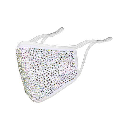 2 pcs Hot Diamond Masks Flash Diamonds High-end Crystal Masks Dust Proof Cotton Mask
2 pcs Hot Diamond Masks Flash Diamonds High-end Crystal Masks Dust Proof Cotton Mask