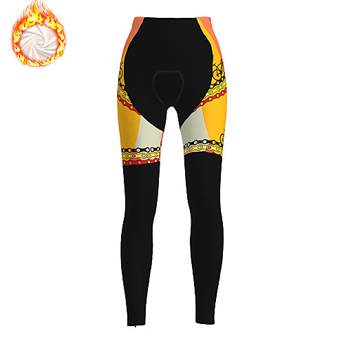 21Grams Women's Cycling Tights Cycling Pants Winter Fleece Polyester Bike Tights Padded Shorts / Chamois Pants Fleece Lining Breathable 3D Pad Sports Yellow Mountain Bike MTB Road Bike Cycling / Warm
21Grams Women's Cycling Tights Cycling Pants Winter Fleece Polyester Bike Tights Padded Shorts / Chamois Pants Fleece Lining Breathable 3D Pad Sports Yellow Mountain Bike MTB Road Bike Cycling / Warm