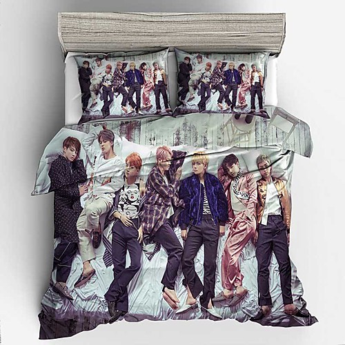 Home Textiles 3D Bedding Set Duvet Cover with Pillowcase 2/3 pcs Bedroom Duvet Cover Sets Bedding BTS
Home Textiles 3D Bedding Set Duvet Cover with Pillowcase 2/3 pcs Bedroom Duvet Cover Sets Bedding BTS