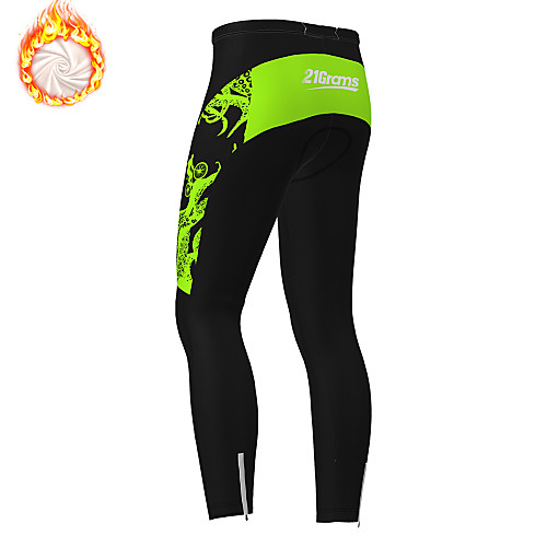 21Grams Men's Cycling Tights Cycling Pants Winter Fleece Polyester Bike Tights Padded Shorts / Chamois Pants Fleece Lining Breathable 3D Pad Sports Animal White / Yellow / Blue Mountain Bike MTB Road
21Grams Men's Cycling Tights Cycling Pants Winter Fleece Polyester Bike Tights Padded Shorts / Chamois Pants Fleece Lining Breathable 3D Pad Sports Animal White / Yellow / Blue Mountain Bike MTB Road