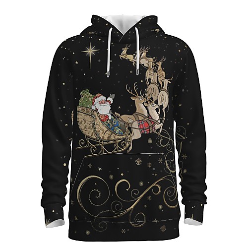 Men's Pullover Hoodie Sweatshirt Animal Patterned Graphic 3D Front Pocket Christmas Daily 3D Print 3D Print Christmas Hoodies Sweatshirts Black
Men's Pullover Hoodie Sweatshirt Animal Patterned Graphic 3D Front Pocket Christmas Daily 3D Print 3D Print Christmas Hoodies Sweatshirts Black