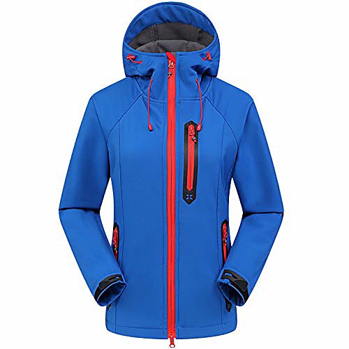 women's hooded outdoor fleece warm hiking waterproof softshell jacket (medium, blue)
women's hooded outdoor fleece warm hiking waterproof softshell jacket (medium, blue)