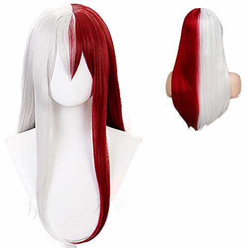 red half silver long straight wig,todoroki wig,synthetic cosplay wigswith bangs halloween party full head wig
red half silver long straight wig,todoroki wig,synthetic cosplay wigswith bangs halloween party full head wig