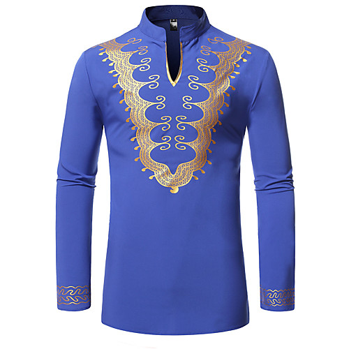 Men's Shirt non-printing N / A Long Sleeve Dailywear Tops Sapphire White Black
Men's Shirt non-printing N / A Long Sleeve Dailywear Tops Sapphire White Black