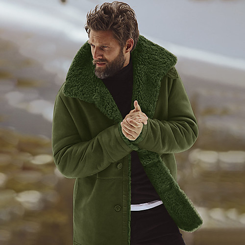 mens faux winter coats suede shearling button jackets sherpa lined windproof warm outwear with pocket grey
mens faux winter coats suede shearling button jackets sherpa lined windproof warm outwear with pocket grey