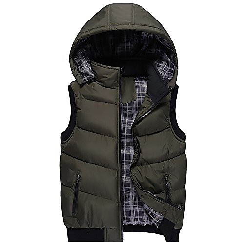 men's winter windproof hooded down jacket coat waterproof sleeveless down vest zipper hoodie outwear, green
men's winter windproof hooded down jacket coat waterproof sleeveless down vest zipper hoodie outwear, green