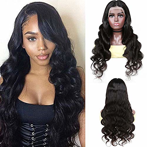 13x6 lace front wigs human hair, short body wave wigs with baby hair t u part lace wig natural hairline silky brazilian hair wigs for black women 10 inch
13x6 lace front wigs human hair, short body wave wigs with baby hair t u part lace wig natural hairline silky brazilian hair wigs for black women 10 inch