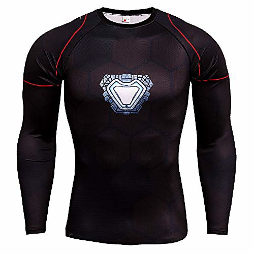 iron man compression shirt crewneck long sleeve workout tops for men cosplay fitness sports base layer wearing
iron man compression shirt crewneck long sleeve workout tops for men cosplay fitness sports base layer wearing