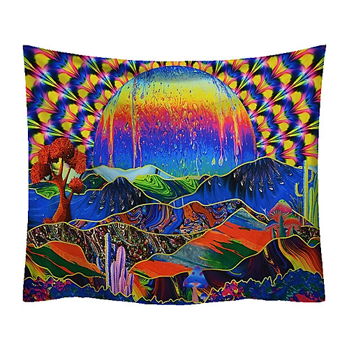 Wall Tapestry Art Decor Blanket Curtain Picnic Tablecloth Hanging Home Bedroom Living Room Dorm Decoration Polyester Colorful Sunshine Mountain Views
Wall Tapestry Art Decor Blanket Curtain Picnic Tablecloth Hanging Home Bedroom Living Room Dorm Decoration Polyester Colorful Sunshine Mountain Views