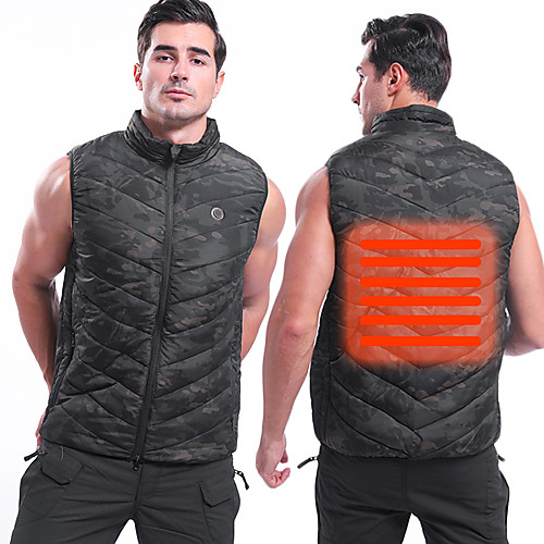 Men's Heated Vest Hiking Vest / Gilet Hiking Gilet Winter Outdoor Solid Color Thermal Warm Waterproof Windproof Breathable Top Hunting Fishing Climbing Python Black Black Army Green Camouflage Grey
Men's Heated Vest Hiking Vest / Gilet Hiking Gilet Winter Outdoor Solid Color Thermal Warm Waterproof Windproof Breathable Top Hunting Fishing Climbing Python Black Black Army Green Camouflage Grey