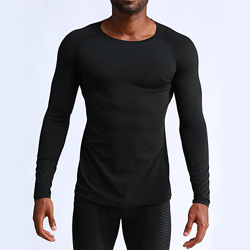 UABRAV Men's Long Sleeve Running Shirt Tee Tshirt Top Quick Dry Moisture Wicking Sweat Out Fitness Gym Workout Running Walking Jogging Sportswear Solid Colored Black Activewear High Elasticity
UABRAV Men's Long Sleeve Running Shirt Tee Tshirt Top Quick Dry Moisture Wicking Sweat Out Fitness Gym Workout Running Walking Jogging Sportswear Solid Colored Black Activewear High Elasticity