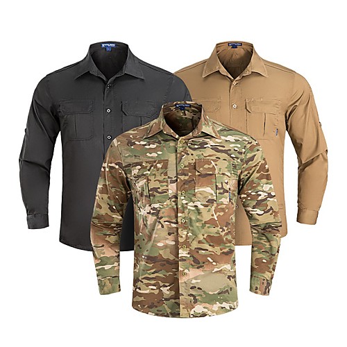 Men's Hiking Fleece Jacket Outdoor Thermal Warm Waterproof Windproof Quick Dry Fall Spring Summer Camo Coat Top Polyester Camping / Hiking Hunting Fishing Black Army Green Camouflage
Men's Hiking Fleece Jacket Outdoor Thermal Warm Waterproof Windproof Quick Dry Fall Spring Summer Camo Coat Top Polyester Camping / Hiking Hunting Fishing Black Army Green Camouflage