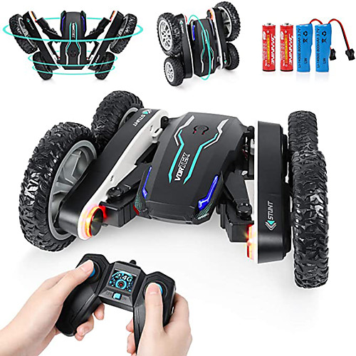 Toy Car Remote Control Car Rechargeable Remote Control / RC Double Sided Rotating Buggy (Off-road) Monster Truck Titanfoot Stunt Car 2.4G For Kid's Adults' Gift
Toy Car Remote Control Car Rechargeable Remote Control / RC Double Sided Rotating Buggy (Off-road) Monster Truck Titanfoot Stunt Car 2.4G For Kid's Adults' Gift