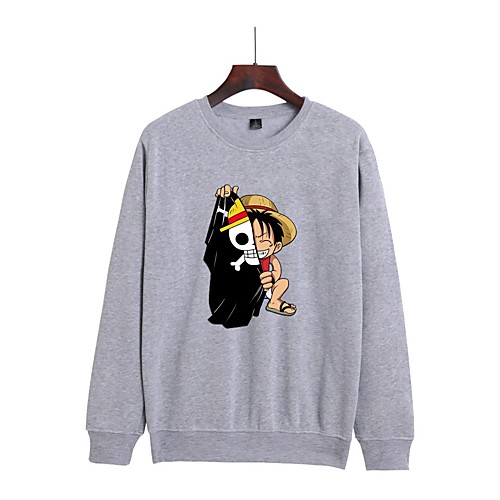 Inspired by One Piece Monkey D. Luffy Cosplay Costume Hoodie Polyester / Cotton Blend Graphic Printing Hoodie For Women's / Men's
Inspired by One Piece Monkey D. Luffy Cosplay Costume Hoodie Polyester / Cotton Blend Graphic Printing Hoodie For Women's / Men's