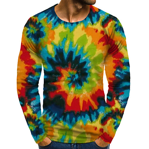 Men's T shirt 3D Print Graphic Plus Size Print Long Sleeve Daily Tops Rainbow
Men's T shirt 3D Print Graphic Plus Size Print Long Sleeve Daily Tops Rainbow