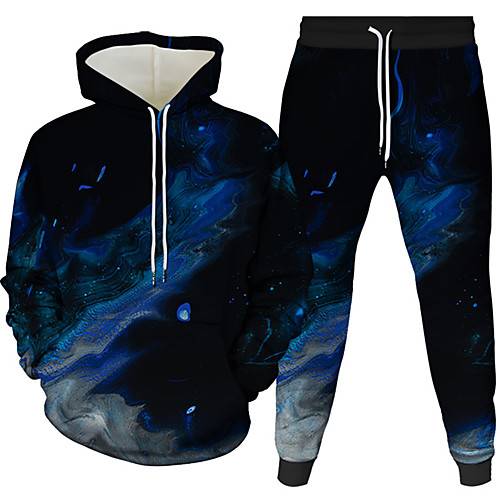 Women's Men's 3D Hoodies Set Graphic 3D 2 Piece Front Pocket Daily 3D Print 3D Print Casual Hoodies Sweatshirts Black
Women's Men's 3D Hoodies Set Graphic 3D 2 Piece Front Pocket Daily 3D Print 3D Print Casual Hoodies Sweatshirts Black