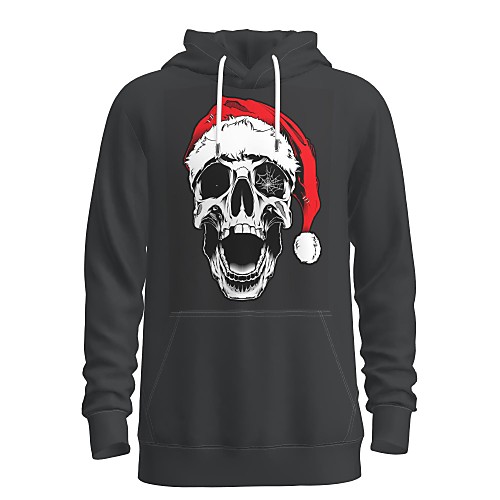 Men's Pullover Hoodie Sweatshirt Graphic 3D Skull Front Pocket Christmas Daily 3D Print 3D Print Christmas Hoodies Sweatshirts Black
Men's Pullover Hoodie Sweatshirt Graphic 3D Skull Front Pocket Christmas Daily 3D Print 3D Print Christmas Hoodies Sweatshirts Black