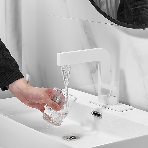 Bathroom Sink Faucet - Centerset Painted Finishes Deck Mounted Single Handle One HoleBath Taps
Bathroom Sink Faucet - Centerset Painted Finishes Deck Mounted Single Handle One HoleBath Taps