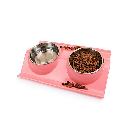 Cat Dog Bowls & Water Bottles Plastic Waterproof Solid Colored Blue Pink Green Bowls & Feeding
Cat Dog Bowls & Water Bottles Plastic Waterproof Solid Colored Blue Pink Green Bowls & Feeding