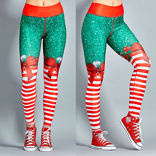 Women's Running Tights Leggings Compression Pants Street Base Layer Bottoms Spandex Winter Fitness Gym Workout Running Training Exercise Tummy Control Butt Lift Breathable Sport 3D Christmas Red and
Women's Running Tights Leggings Compression Pants Street Base Layer Bottoms Spandex Winter Fitness Gym Workout Running Training Exercise Tummy Control Butt Lift Breathable Sport 3D Christmas Red and